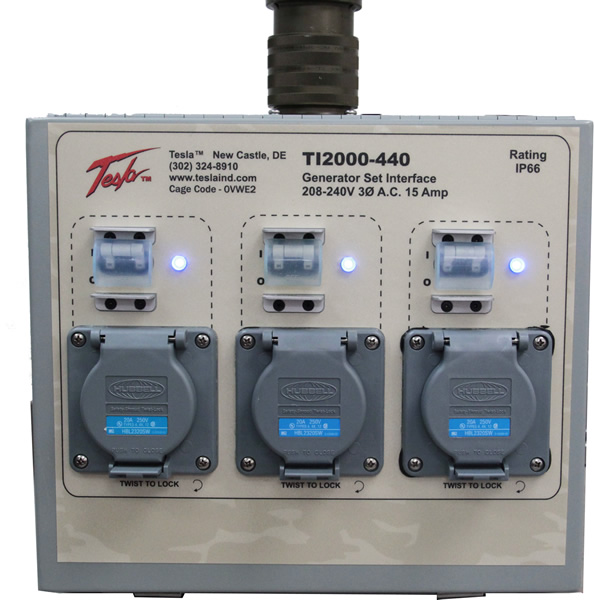 TI2000-440 Generator Set Interface / Power Distribution Box